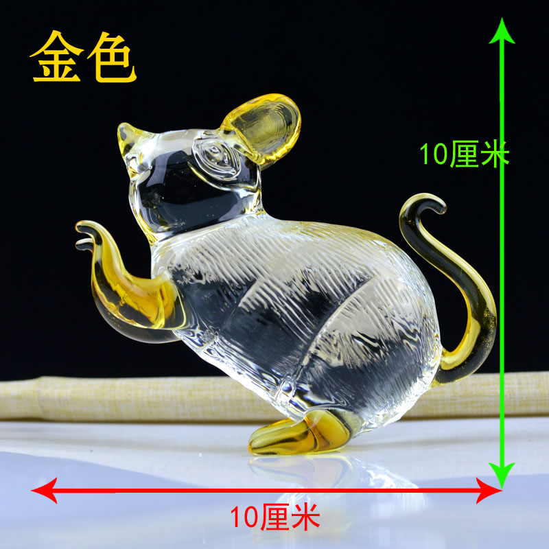 金色十二生肖大号属相鼠牛虎兔龙蛇马羊猴鸡狗猪