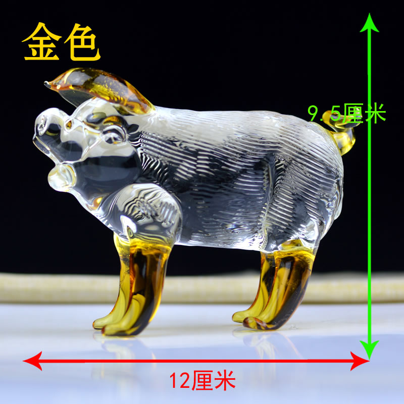 金色十二生肖大号属相鼠牛虎兔龙蛇马羊猴鸡狗猪