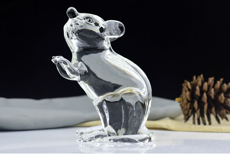 水晶全透明老鼠