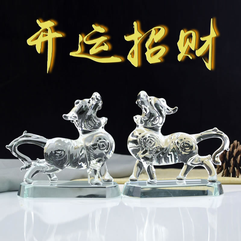 新款-招财聚财水晶貔貅